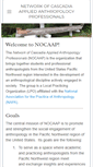Mobile Screenshot of cascadiaanthropology.org